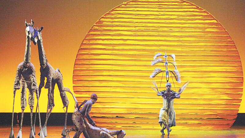 Escena del exitoso musical durante su presentación en los Tony Awards