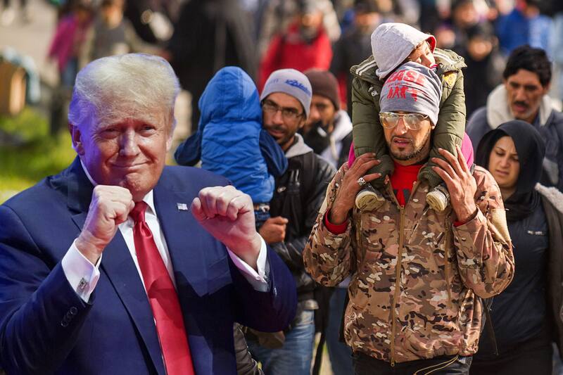 Trump endureció las políticas migratorias. Fuente: Archivo.