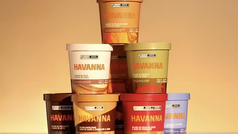 Havanna lanza sus propios helados: dónde los empezará a vender