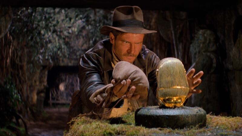 El pueblo nabateo aparece en la saga "Indiana Jones", protagonizada por Harrison Ford.