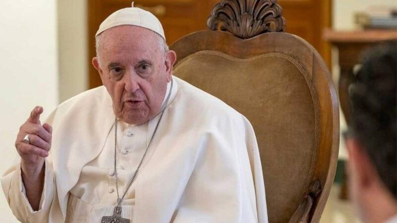 El papa Francisco recibirá a los reyes del Reino Unido. Fuente: Archivo.