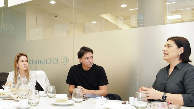 Eugenia Esquerro, Gonzalo Gómez Abuin y Julia Ismael