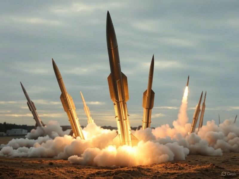 Ilustración de lo que podría ser una Tercera Guerra Mundial. Fuente: Archivo.