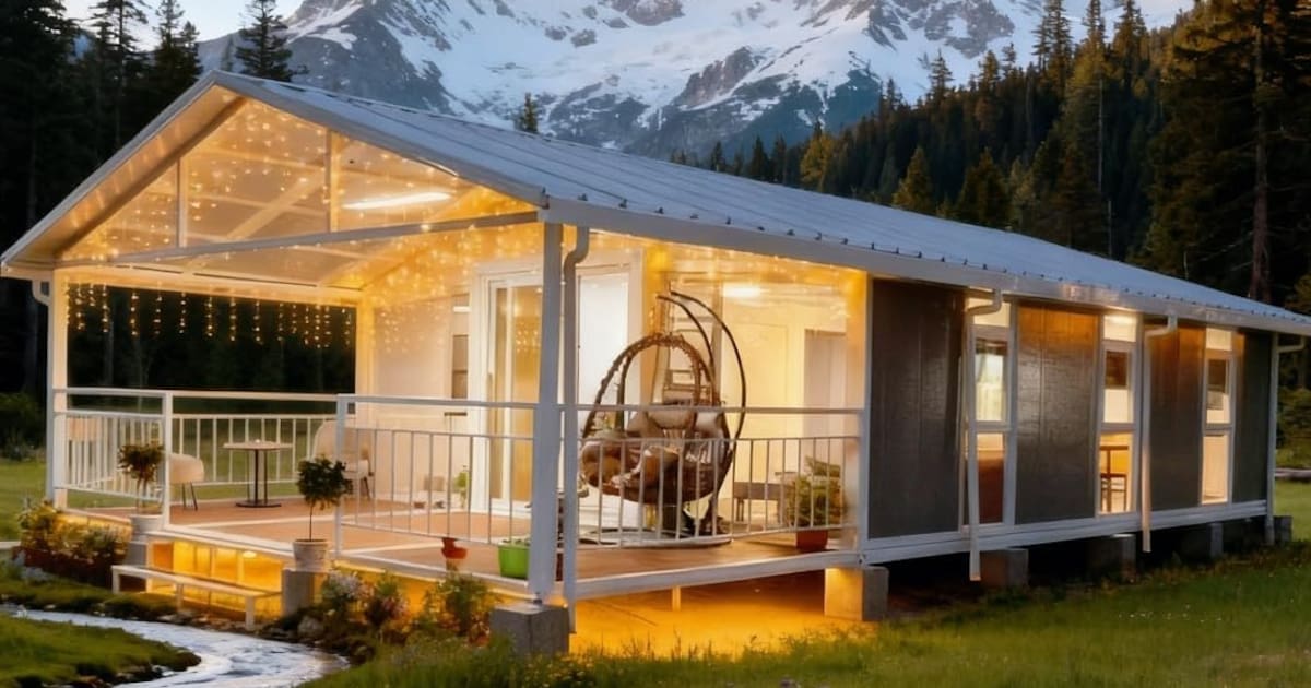 Casas Prefabricadas de Acero: 3 Habitaciones a Menos de 22.100€ | Lista para Vivir Casas Prefabricadas de Acero: 3 Habitaciones a Menos de 22.100€ | Lista para Vivir