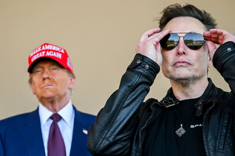 El presidente electo, Donald Trump, tiene una gran relación con Musk y lo apoya en su postura. (Fuente: Reuters)