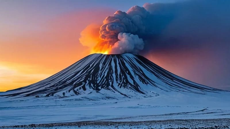 Con más de 50 años de actividad constante, el Monte Erebus sigue siendo un enigma geológico.