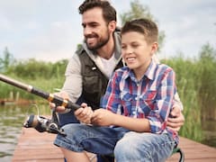 La laguna ideal para pescar cerca de CABA: se saca el mejor pejerrey y tiene un camping gratuito