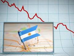 La Bolsa retrocedió 6% y los ADRs se hundieron hasta 14%