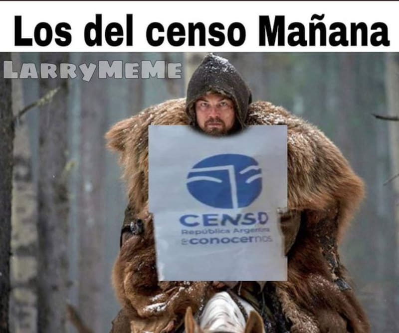 MEMES DEL CENSO 2022 Fuente: Twitter
