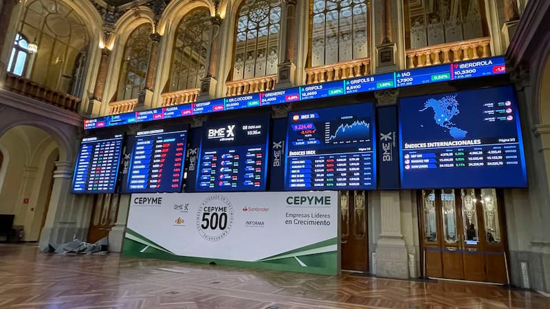 El Ibex y las Bolsas europeas respiran aliviadas tras los resultados de la primera vuelta de las elecciones en Francia.