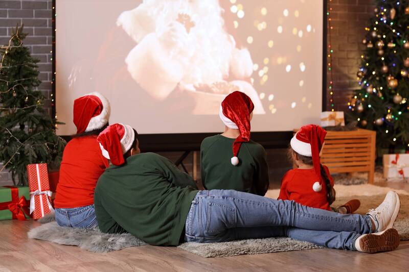 Películas de Navidad. Fuente: Shutterstock.