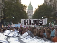 Multitudinaria marcha: los organismos de DDHH lograron dar un mensaje conjunto