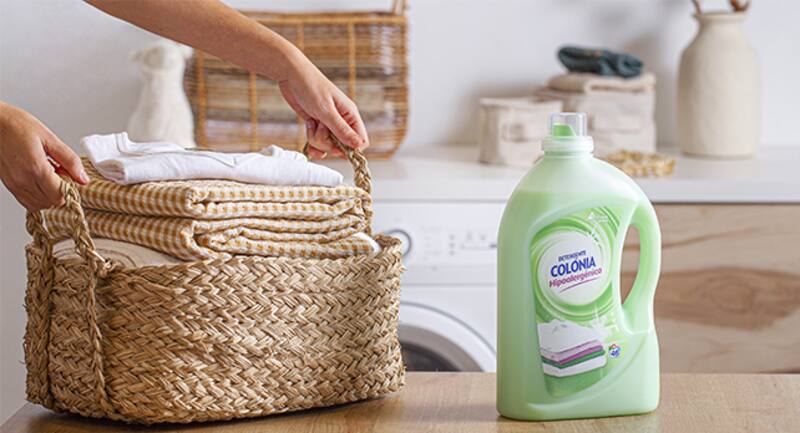 El nuevo detergente Colonia tiene un perfume fresco e intenso que dura por más tiempo. Imagen: sitio oficial de Mercadona.