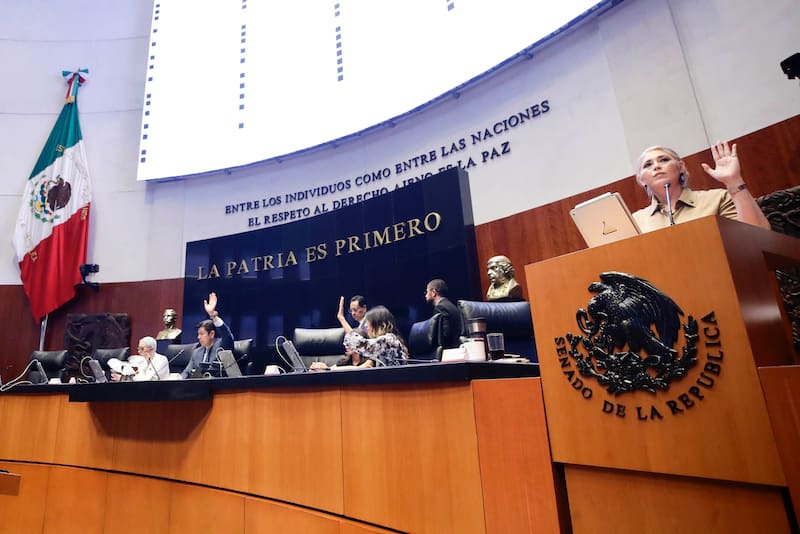 El Senado aprobó en lo general la creación del Fondo para Pensiones del Bienestar. Fuente: EFE