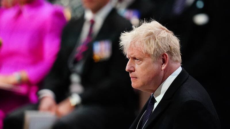 Fueron los legisladores de su propio partido los que habilitaron la moción de censura contra Boris Johnson. BLOOMBERG