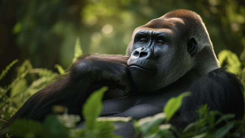 Este simio de 3 metros desparecio de forma repentina.