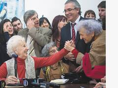 Estela de Carlotto anunció esta vez que apareció su propio nieto