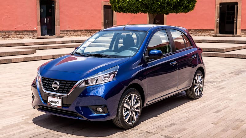 Nissan March. Fuente: Redes Sociales.