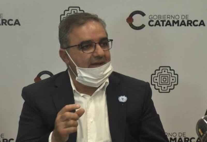 Raúl Jalil, gobernador de Catamarca.