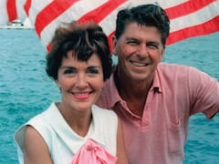 Por u$s 6500 se puede comprar cuadro pintado por Sinatra de la colección de Reagan