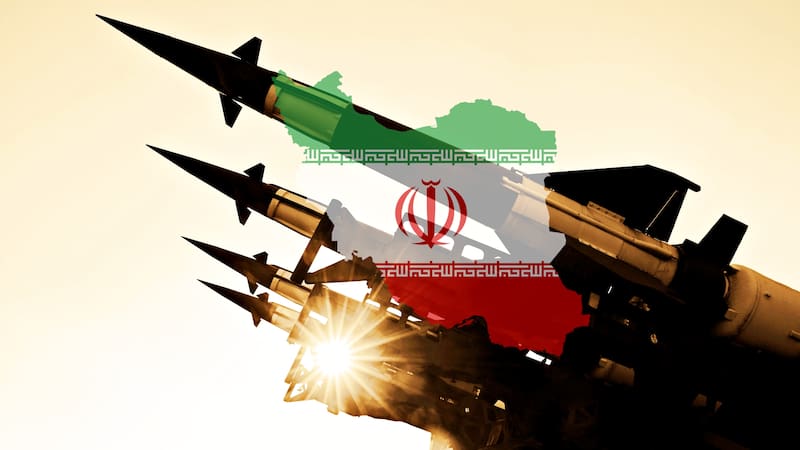 4 four missiles on the installation are aimed upwards. weapons of mass destruction, missile defense. Nuclear warhead, chemical bomb.