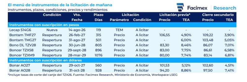 ¿Qué bonos elegir en la nueva licitación del Tesoro? Las claves del mercado