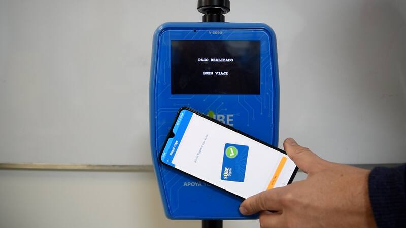 Chau a la SUBE: dónde ya se puede usar la tarjeta virtual para viajar en transporte público