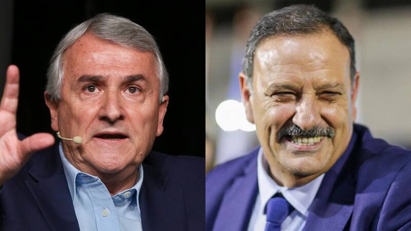 Gerardo Morales (Jujuy) y Ricardo Quintela (La Rioja).