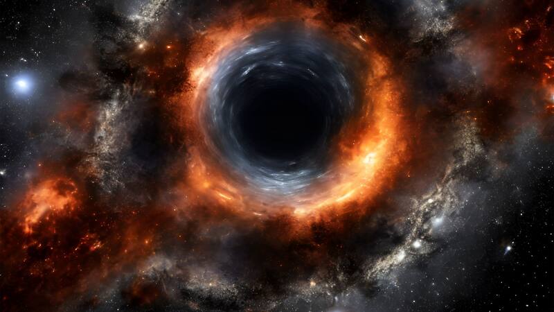 Digno de una película de ciencia ficción: hallan el agujero negro más grande del Universo y alertan que podría succionar todo.