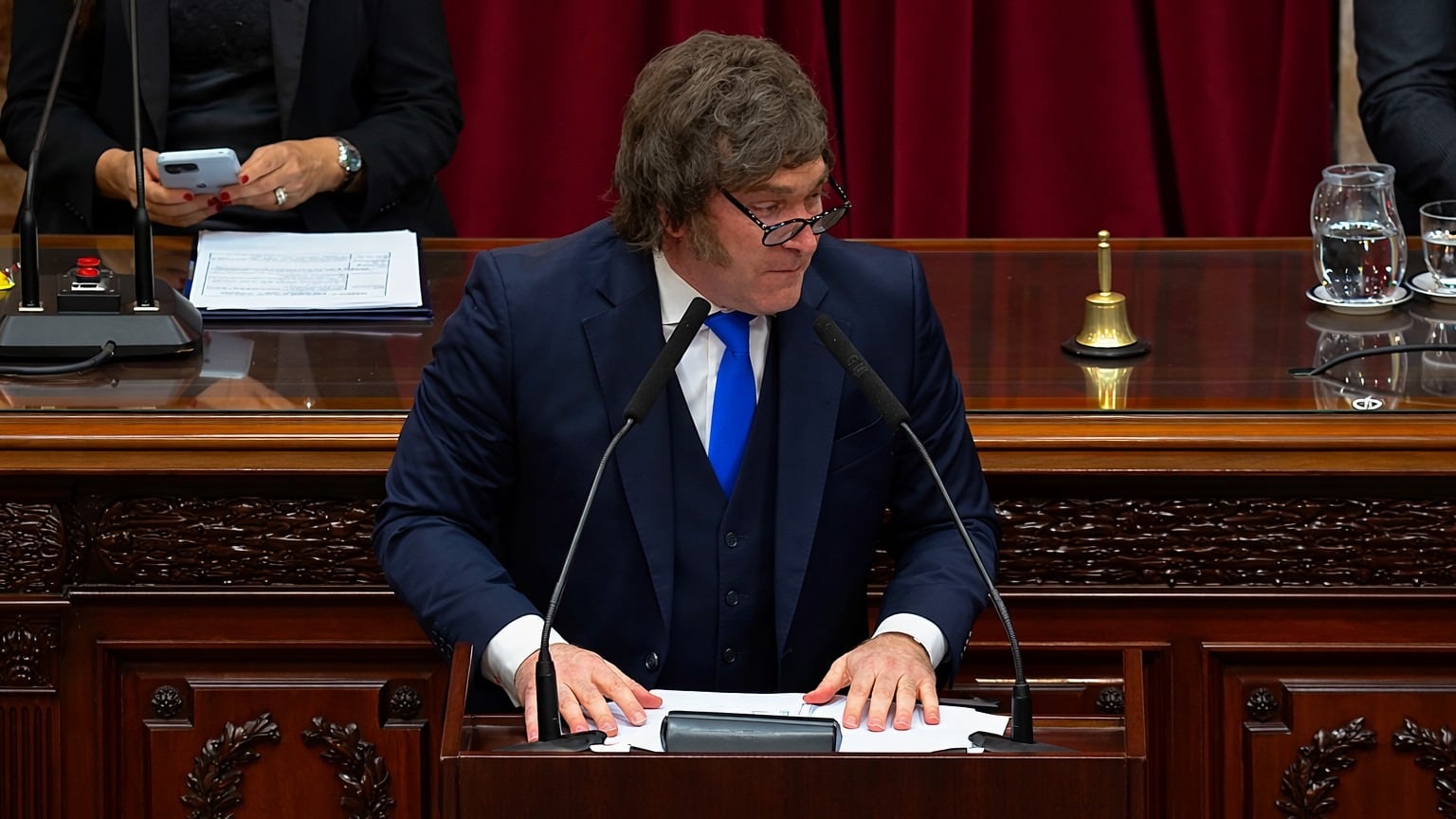 Qué le dijo el jefe K a Martín Menem en medio de los cruces entre oficialismo y oposición