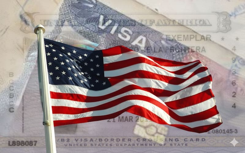 Todas las visas americanas enfrentarán pausas y demoras por el cierre del gobierno. Fuente: Archivo.