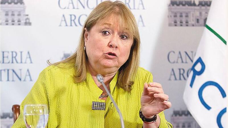 Canciller saliente Susana Malcorra
