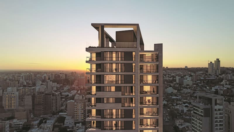 La torre Bela tendrá 107 viviendas y estará terminada en 2025.