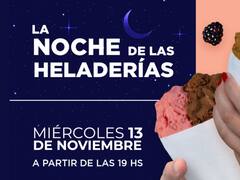 La Noche de las Heladerías 2024: el mapa de locales adheridos, promociones y descuentos exclusivos