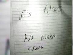 La nota que dejó Delhon antes de quitarse la vida
