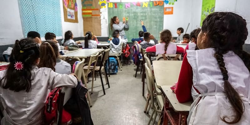 Las clases terminan entre el 13 y 20 de diciembre en Argentina.