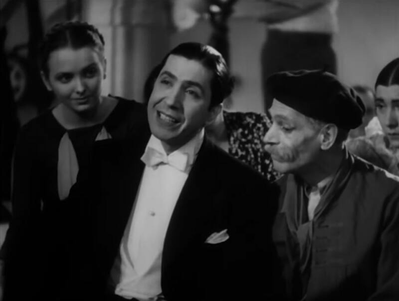Carlos Gardel en la película Lejana Tierra Mía (1935)