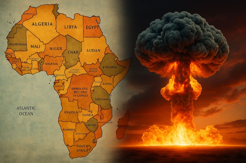 El país del sur de África está aumentando las tensiones bélicas en la región. Fuente: Archivo