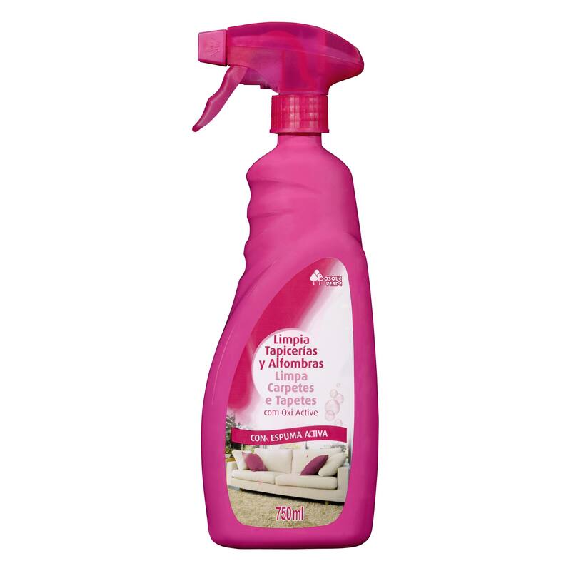 El Limpia Tapicerías y Alfombras con espuma activa Bosque Verde es un producto efectivo para el hogar(Fuente: Shutterstock)