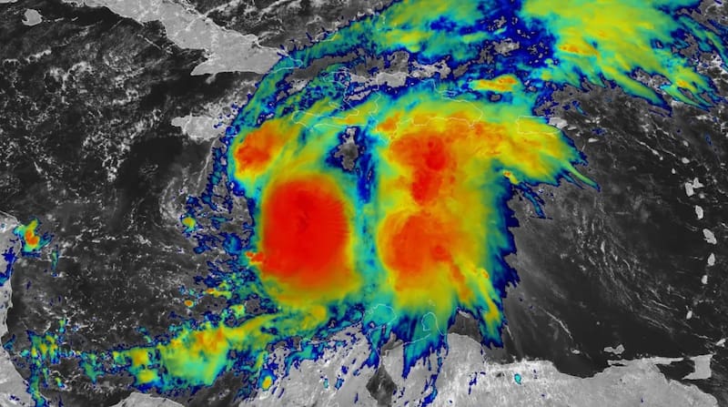 Melissa se intensificó rápidamente hasta convertirse en huracán de categoría 5. (Fuente: Archivo)