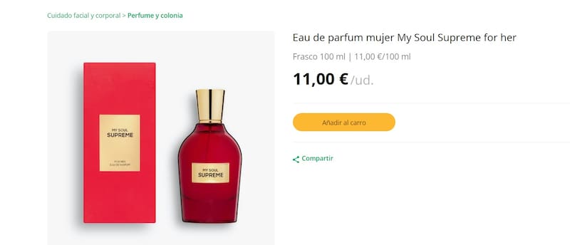 Mercadona ofrece los My Soul Supreme de edición limitada tanto para mujeres como para hombres. (Foto: www.mercadona.es).