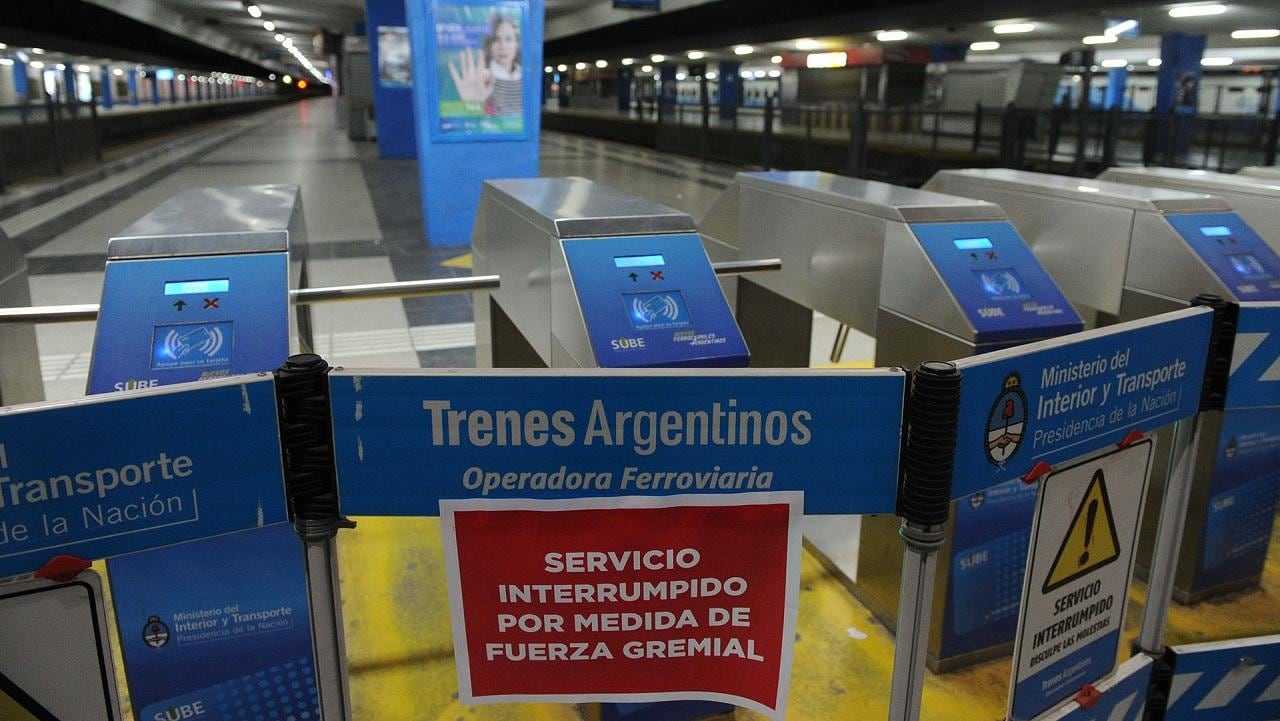 Paro de trenes: La Fraternidad confirmó la medida de fuerza del jueves