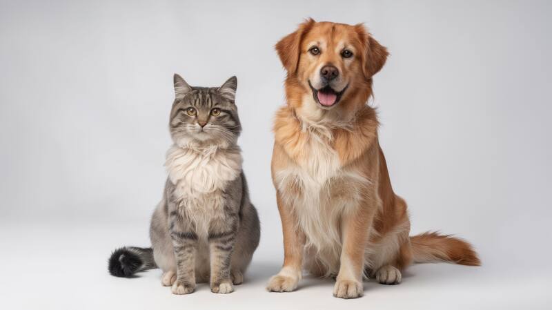 A la hora de buscar una convivencia entre perros y gatos, veterinarios recomiendan un proceso gradual, estructurado y respetuoso. (Fuente: Shutterstock)