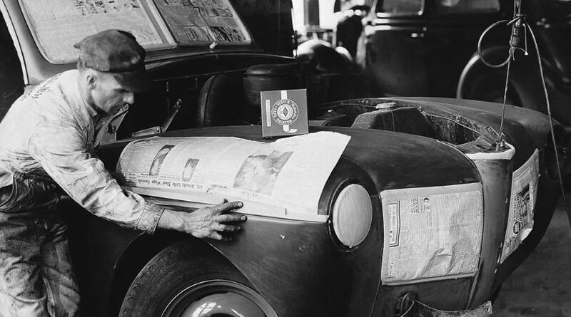 El primer producto de Scotch fue la cinta de enmascarar para la industria automotriz.