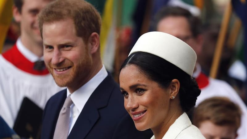 Meghan Markle rompió en llanto al hablar de su matrimonio con el príncipe Harry. Fuente: archivo