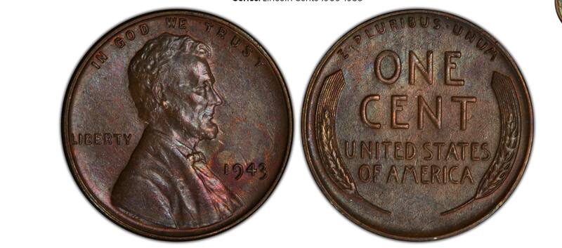 Un error de acuñación, como el centavo de cobre de 1943, puede convertir una moneda común en un objeto de gran valor. Foto: pcgs.com