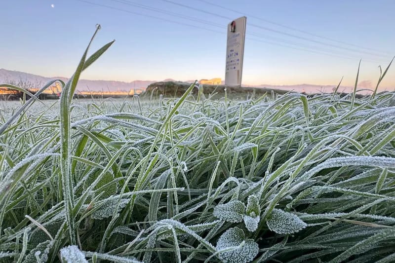Domingo de lluvias en todo el país. Imagen: EFE.