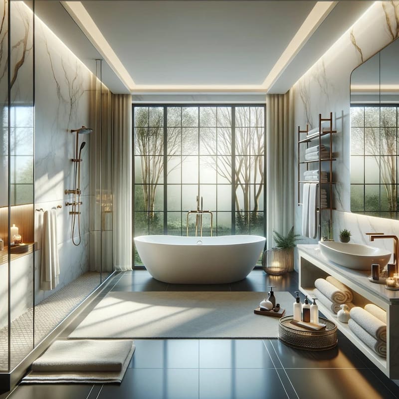 Para quienes cuentan con suficiente espacio, la combinación de ducha y bañera separadas será la alternativa de moda. (Imagen: Pixabay)