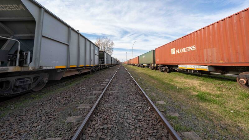 Crece el transporte ferroviario de contenedores
