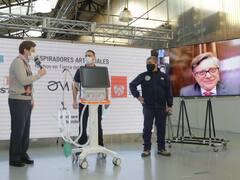 Mirgor entregó al Gobierno los primeros 1100 respiradores de alta complejidad